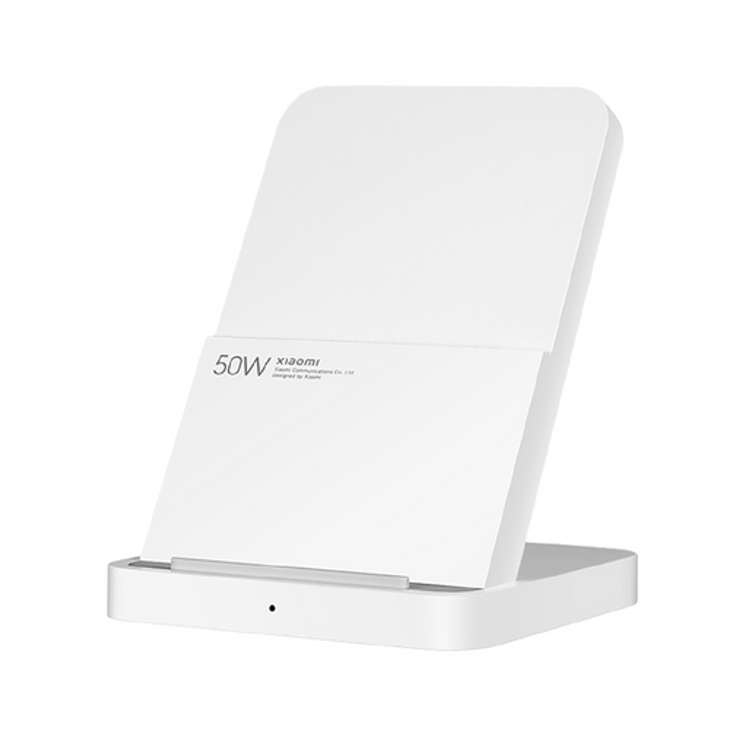 Xiaomi 50W Wireless Charging Stand Pro Cargador Inalambrico - HyperCharge 50W - Soporte Inclinado Ergonomico - Ventilacion Activa Silenciosa - Compati 1