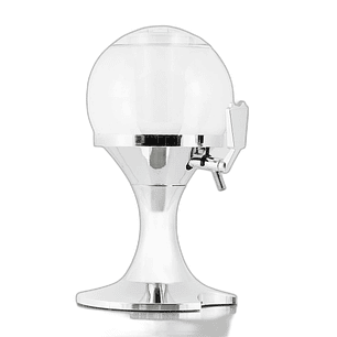 Innovagoods Ball Dispensador Refrigerante para Bebidas - Capacidad 3.5L - Compartimento para Hielo - Facil Limpieza - Deposito Transparente - Libre de