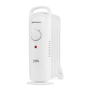 Orbegozo RO 720 Radiador de Aceite Junior Compacto - Potencia 700W - Termostato Regulable - Proteccion contra Sobrecalentamiento - Facil Manejo - Asa 