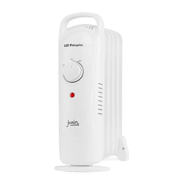 Orbegozo RO 720 Radiador de Aceite Junior Compacto - Potencia 700W - Termostato Regulable - Proteccion contra Sobrecalentamiento - Facil Manejo - Asa  1