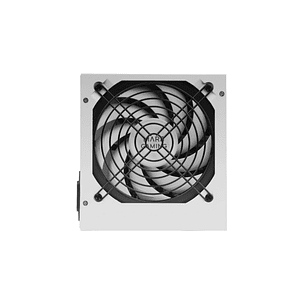 Mars Gaming MPIII550P Fuente de Alimentacion ATX de 550W - Ventilador de 12cm - Silencioso con Tecnologia AI-RPM - 14dB - Color Blanco