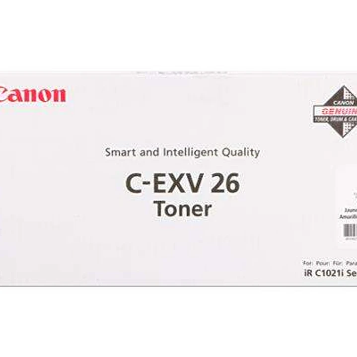 Canon CEXV26 Amarillo Cartucho de Toner Original - 1657B006 1
