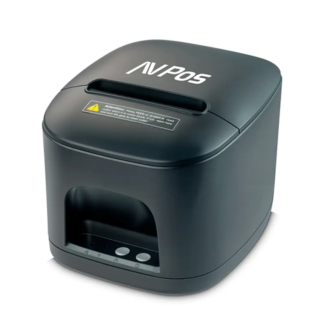 AVPos TC15USB Impresora Termica Tickets - Velocidad 260mm/s - Autocorte Parcial - USB - Color Negro 1