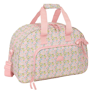 Safta VMB Bolsa de Deporte - Bolsillo Frontal - Bandolera Ajustable - Asa Forrada - Doble Cremallera - Tacos Protectores Base - Fondo Extraible - 33L 