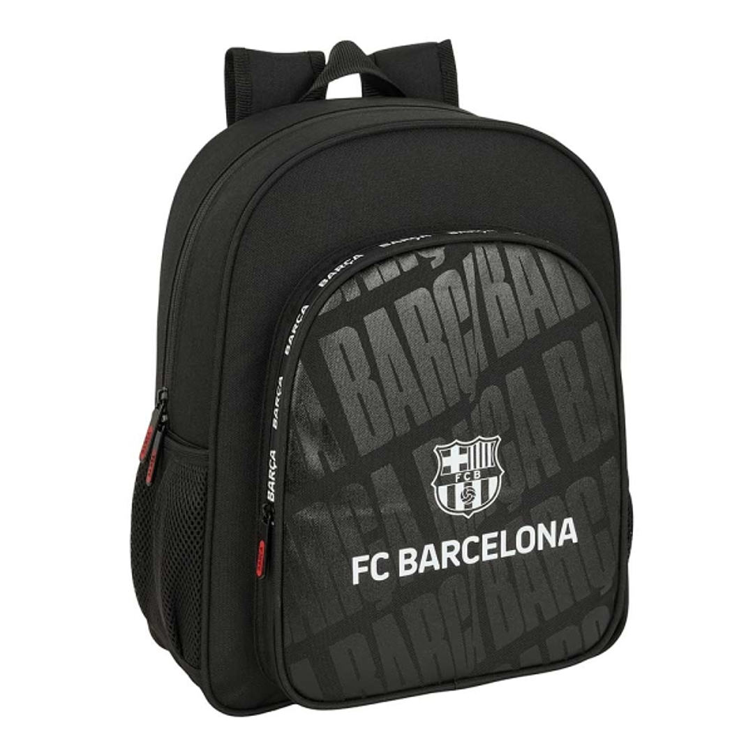 Safta F.C.Barcelona Mochila - Adaptable a Carro - Bolsillos Laterales - Doble Tirador - Hombreras Acolchadas - Asa Superior - 15L - 320x120x380mm - Co 1