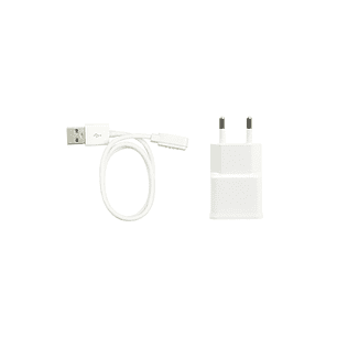 Savefamily Cargador de pared + Cable para Relojes Savefamily - 5V - Color Blanco