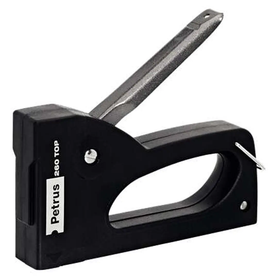 Petrus 260 Top Clavadora/Grapadora - Para Grapas 530/4-6-8mm - Carga Posterior - Colores Surtidos Aleatorios 1