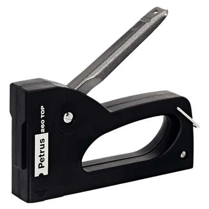 Petrus 260 Top Clavadora/Grapadora - Para Grapas 530/4-6-8mm - Carga Posterior - Colores Surtidos Aleatorios 1