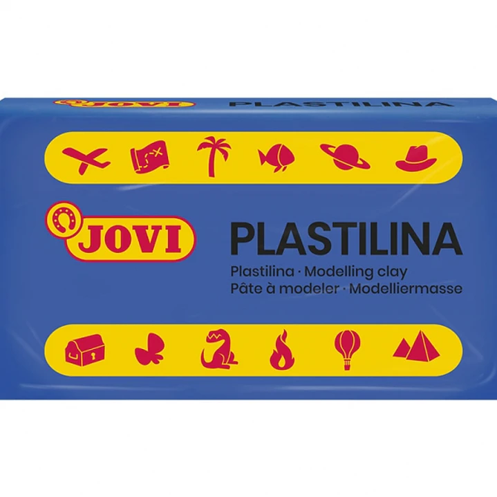 Jovi Caja de 30 Pastillas de Plastilina 50gr - Pasta Vegetal - No Endurece - sin Gluten - Inocua - Facil de Moldear - Ideal para Volumen y Moldes - Co 1