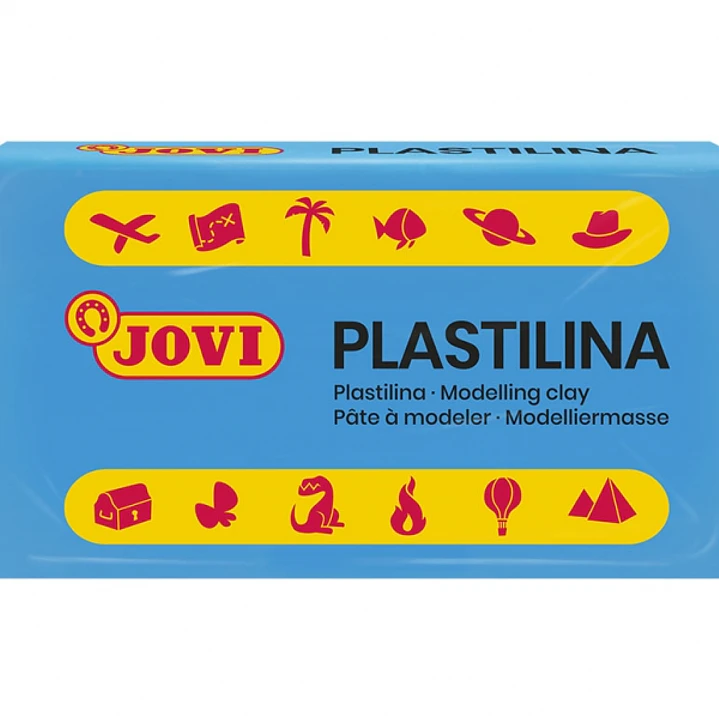 Jovi Caja de 30 Pastillas de Plastilina 50gr - Pasta Vegetal - No Se Seca - sin Gluten - Inocua - Facil de Moldear - Ideal para Figuras Voluminosas -  1
