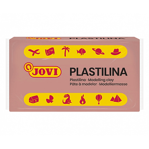 Jovi Caja de 30 Pastillas de Plastilina 50G - Muy Moldeable - No Se Seca - sin Gluten - Libre de Alergenos - No Toxica - Color Rosa