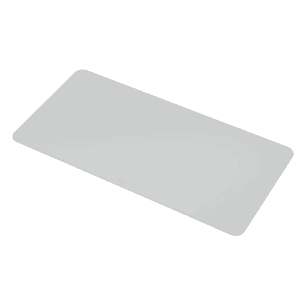 Leitz Alfombrilla de Escritorio Grande 80x40cm - Espesor 2mm - Antideslizante - Impermeable - Color Gris