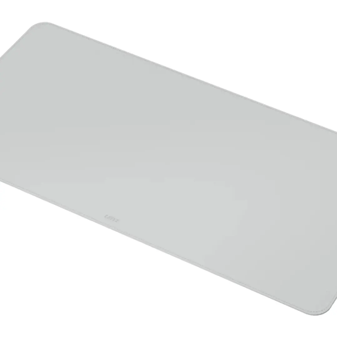 Leitz Alfombrilla de Escritorio Grande 80x40cm - Espesor 2mm - Antideslizante - Impermeable - Color Gris 1