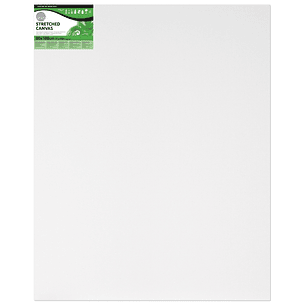 Daler Rowney Simply Bastidor Entelado - 80x100cm - Imprimacion Triple - Grano Medio - 100% Algodon sin Acido - 250g - Color Blanco