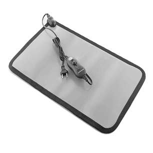 Innovagoods Alfombrilla Calefactora de Pies - Potencia 50W - Voltaje 240V - Cable 150cm - Temperatura Regulable - Antideslizante - Facil Limpieza - 50