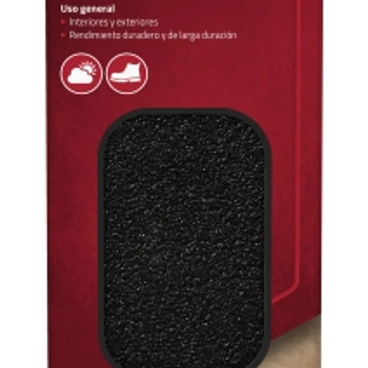 3M Safety-Walk Pack de 6 Tiras Adhesivas Antideslizantes - Uso en Interior y Exterior - 50.8mm x 228m - Color Negro 1