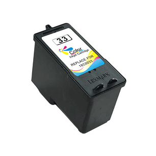 Lexmark 33 Color Cartucho de Tinta Generico - Reemplaza 18CX033E