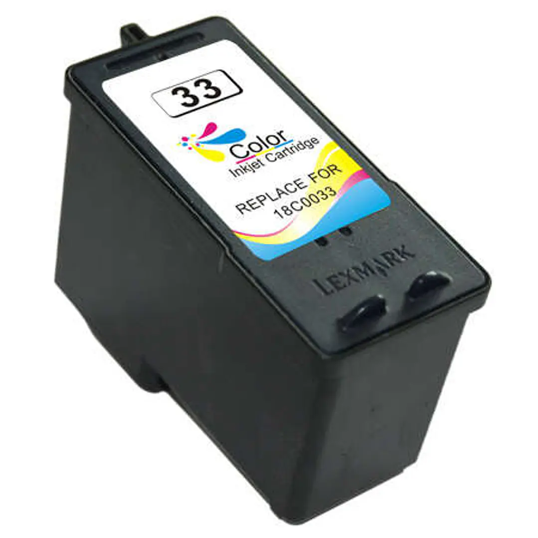 Lexmark 33 Color Cartucho de Tinta Generico - Reemplaza 18CX033E 1