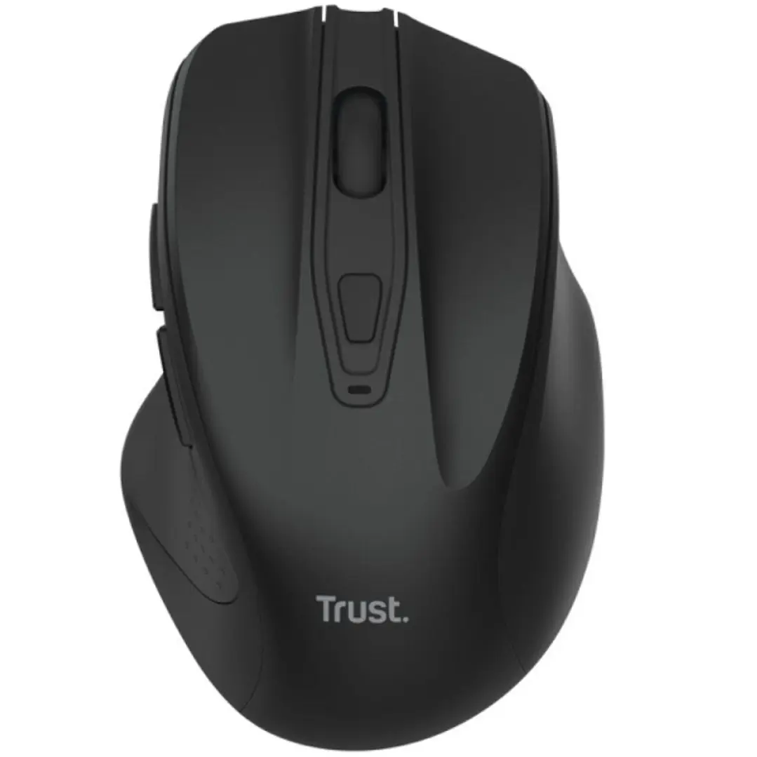 Trust Nito Raton Inalambrico USB 2.4GHz 800-2200DPI - 5 Botones - Silencioso - Color Negro 1