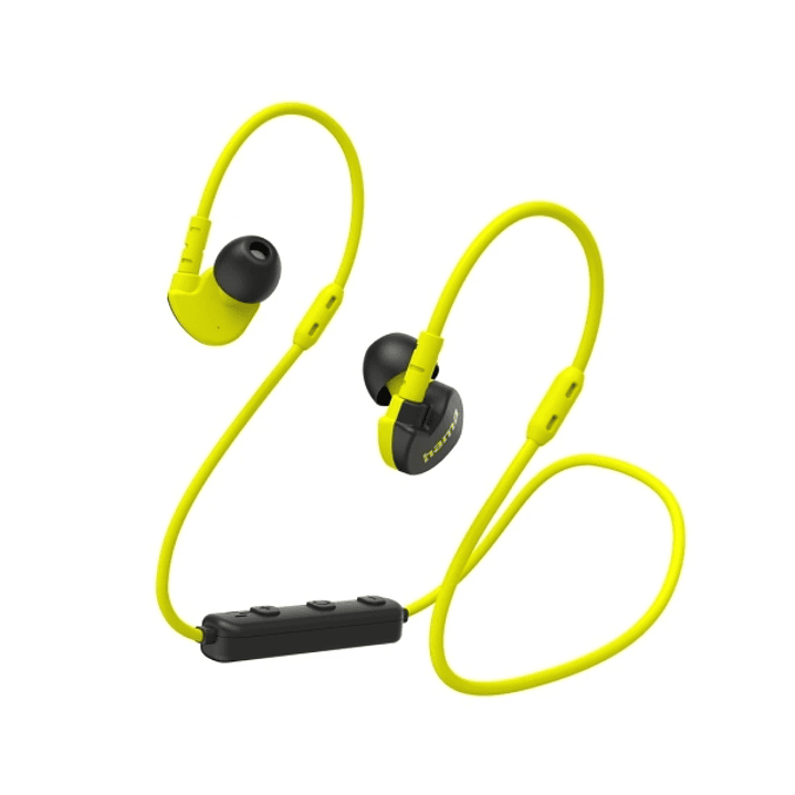 Hama Freedom Athletics III Auriculares Deportivos - Bluetooth - Rango 10m - Microfono Omnidireccional - Asistente de Voz - Carga por USB-C - Color Neg 1