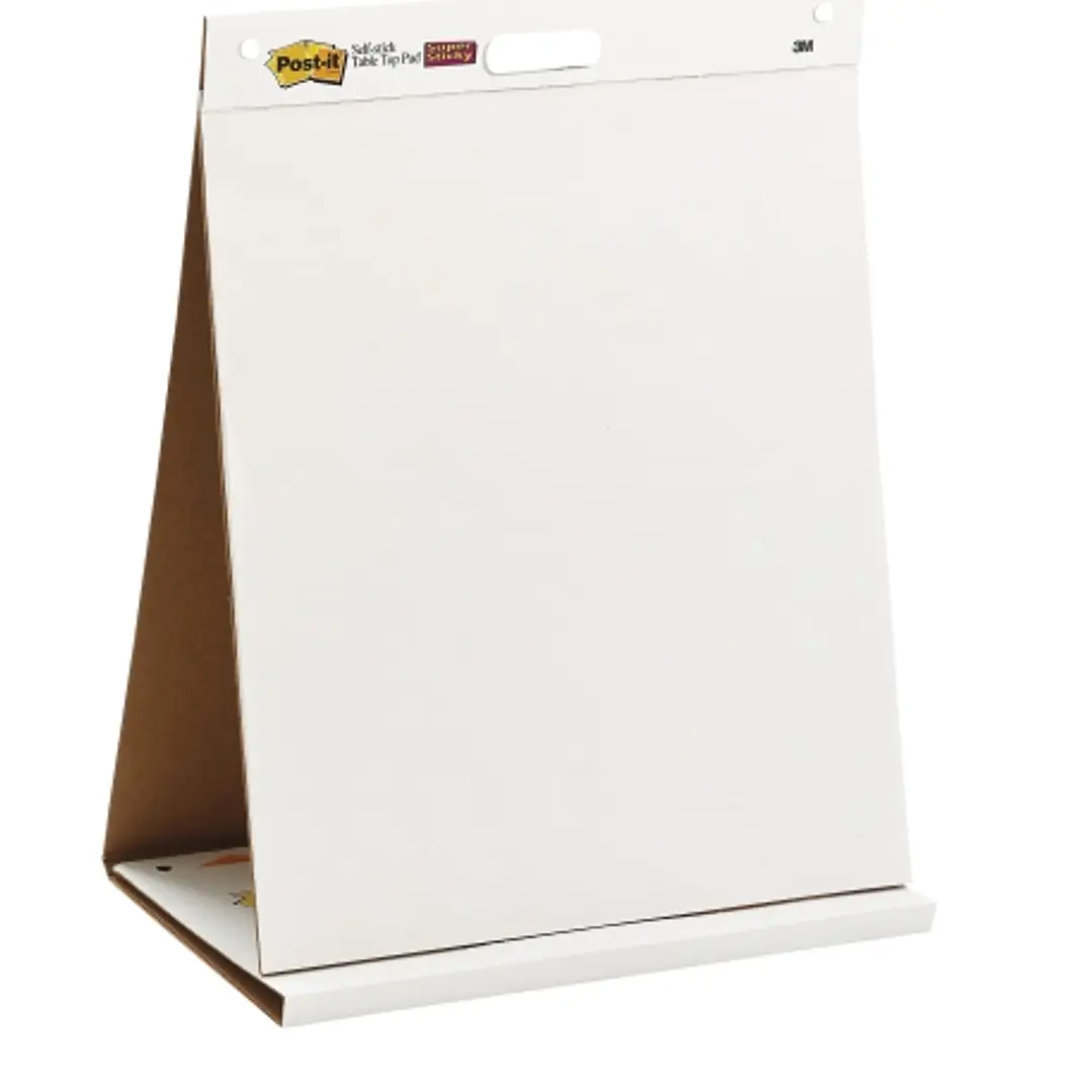 Post-It Super Sticky Bloc de 20 Blocs de Reuniones - Forma Rectangular - 584x508mm - Color Blanco 1