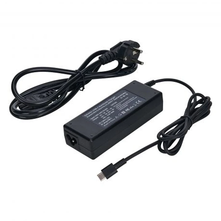 Ewent Cargador Universal para Portatil de 90W - USB-C - Power Delivery - Gestion Inteligente de Corriente - Color Negro 1