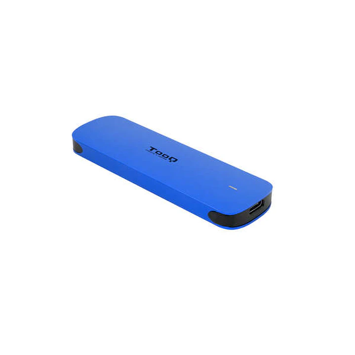 Tooq Caja Externa M.2 NVME USB3.1 Gen2 Aluminio - Color Azul 1
