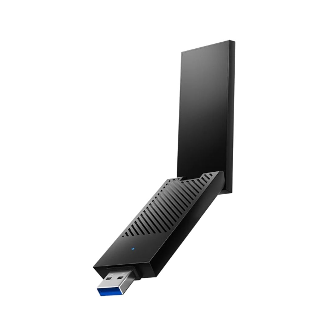 Cudy AX5400 Adaptador USB 3.0 Tribanda - Wi-Fi 6E de Alta Ganancia - Velocidad hasta 2.4Gbps - 29.9x13.2x88.8mm - Color Negro 1