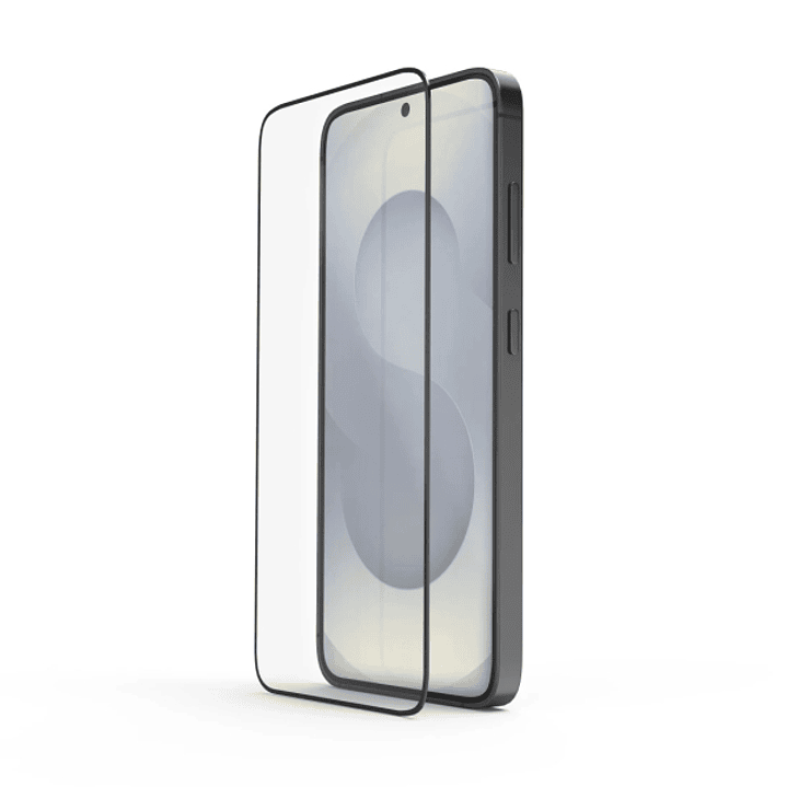 Hama Extreme Protect Protector de Pantalla para Samsung Galaxy S25 - Base de Montaje - Vidrio Templado - Antihuellas - Grado de Dureza 10H - Proteccio 1