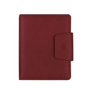 Finocam Classic Nova Agenda en Catalan - Anual 2026 - Formato 602 - 100x24x125mm - Semana Vista Horizontal - Color Rojo
