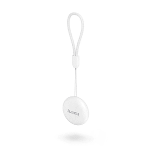 Hama Find My Device Pack de 2 Localizadores Antiperdida para Android - Bluetooth - Autonomia hasta 365 Dias - Color Blanco