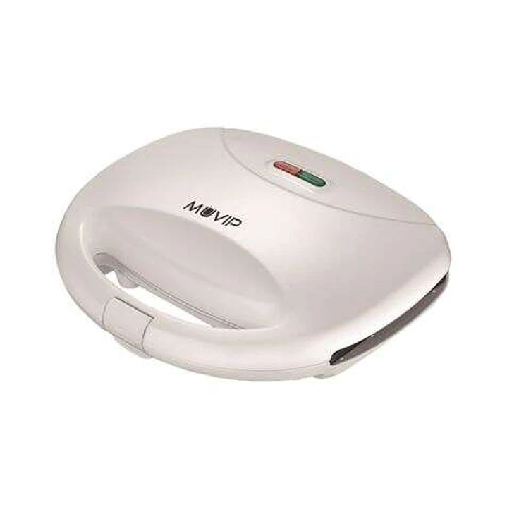 Muvip Sandwichera 750W - 2 Sandwiches - Placas con Corte en el Medio - Facil Limpieza 1