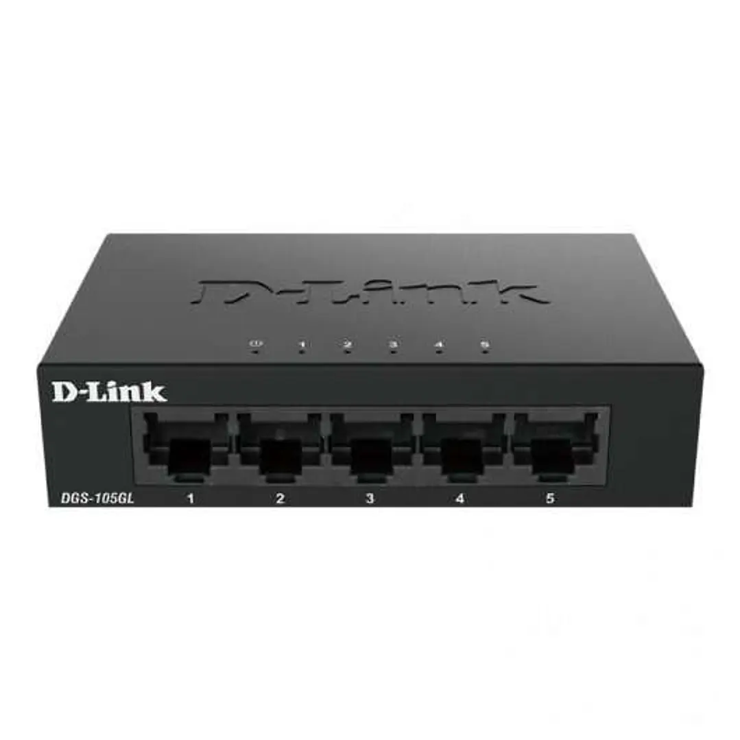D-Link Switch 5 Puertos Gigabit 10/100/1000 Mbps 1