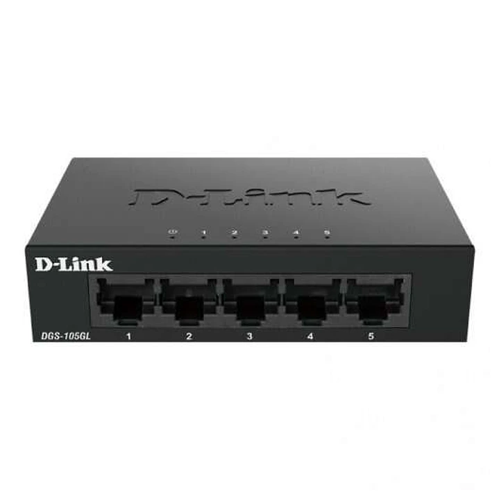 D-Link Switch 5 Puertos Gigabit 10/100/1000 Mbps 1