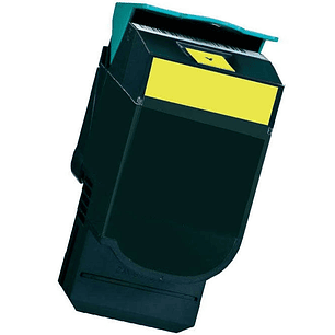 Lexmark CS421/CS521/CS622/CX421/CX522/CX622/CX625 Amarillo Cartucho de Toner Generico - Reemplaza 78C2XY0/78C2XYE/78C20Y0