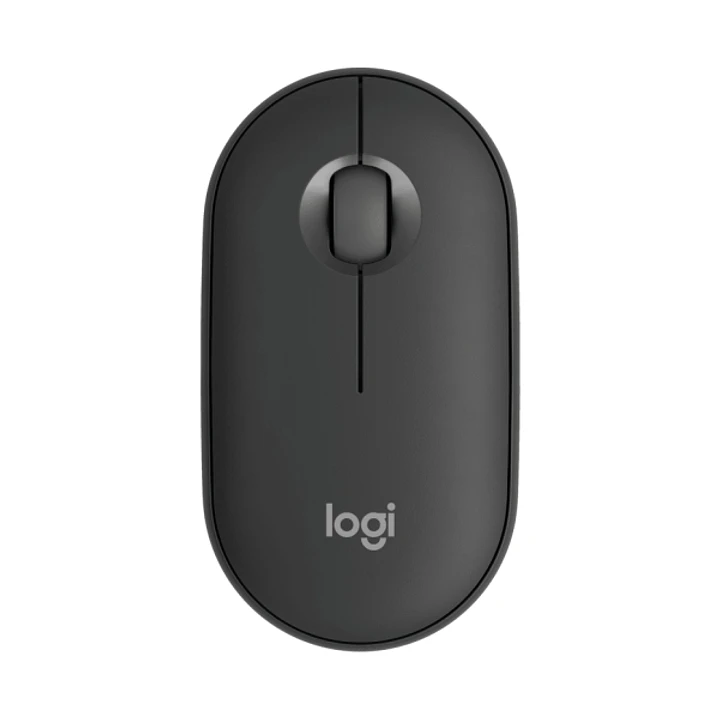Logitech Pebble Mouse 2 M350s Raton Inalambrico USB 1000dpi - Multidispositivo - Uso Ambidiestro - Color Grafito 1