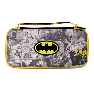 FR-TEC Bolsa Premium Batman con Caja de Juegos - Compatible con Todos los Modelos de Switch - Proteccion y Transporte de Alta Calidad - Soporte Incorp
