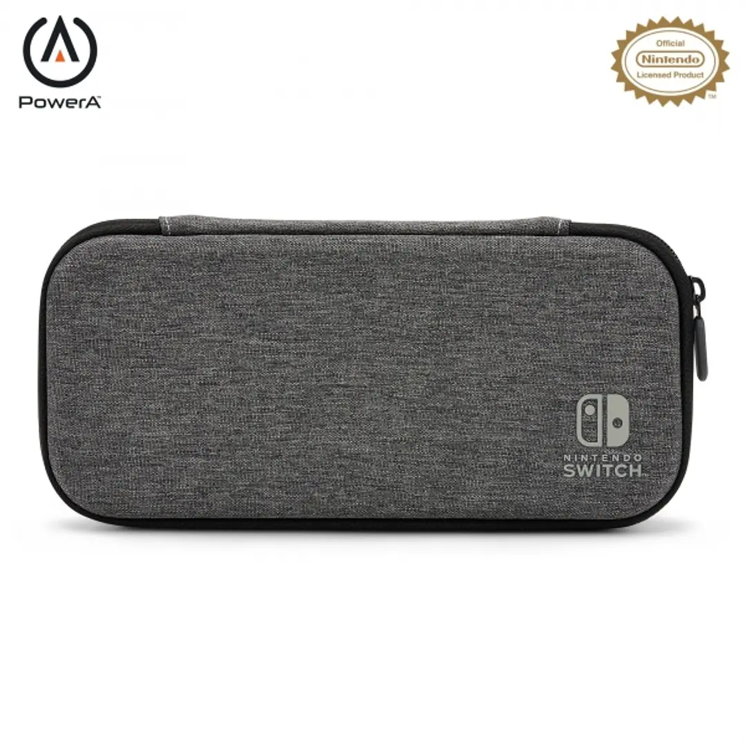 PowerA Estuche Slim para Nintendo Switch Modelo Oled, Nintendo Switch y Nintendo Switch Lite - Charcoal 1