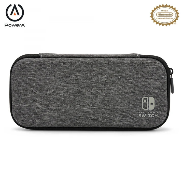 PowerA Estuche Slim para Nintendo Switch Modelo Oled, Nintendo Switch y Nintendo Switch Lite - Charcoal 1