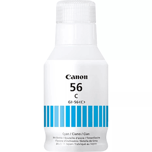 Canon GI56 Cyan Botella de Tinta Original - GI56C/4430C001