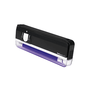 Safescan 40H Detector Portatil de Billetes Falsos - Lampara Ultravioleta de 4W - Linterna LED para Verificacion Visual