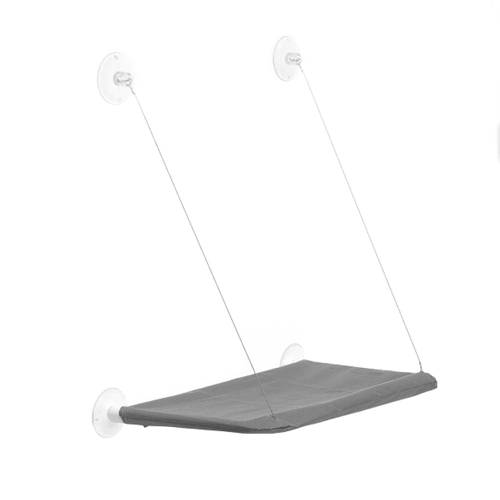 Innovagoods Catlax Hamaca Colgante para Gatos - Tela Transpirable - Firme Sujecion - Multiposicion - Facil Instalacion - Ligero y Portatil - Soporta h 1