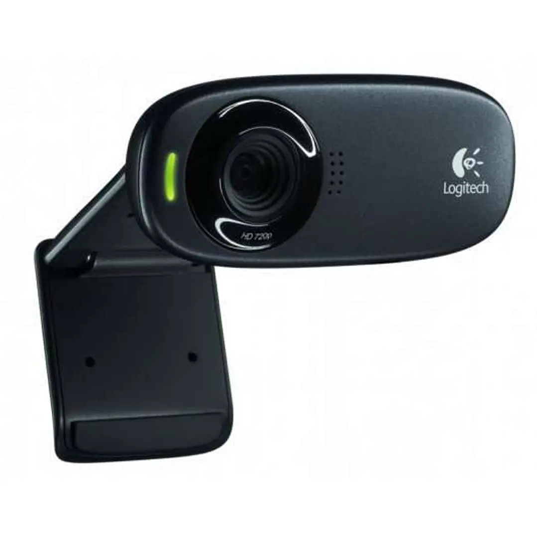 Logitech C310 Webcam HD 720p - 5Mpx - USB 2.0 - Microfono Integrado - Angulo de Vision 60º - Enfoque Fijo - Cable de 1.50 - Color Negro 1