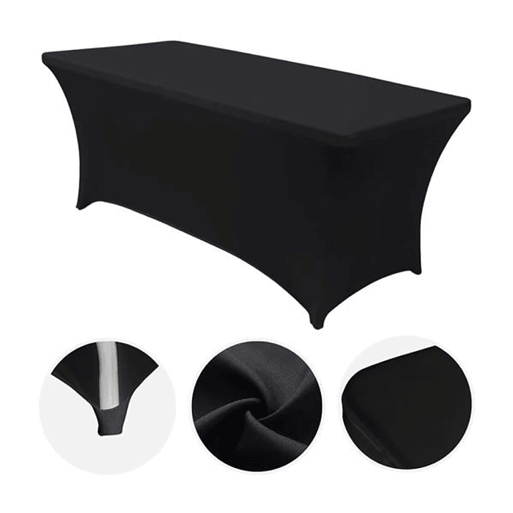 Sungarden Funda Para Mesa de Resina 240x74x74cm - Color Negro 1