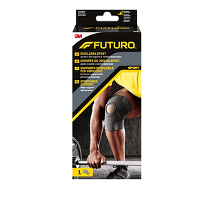 Futuro Sport Rodillera - Ajustable (33 - 44.4cm) - Color Negro