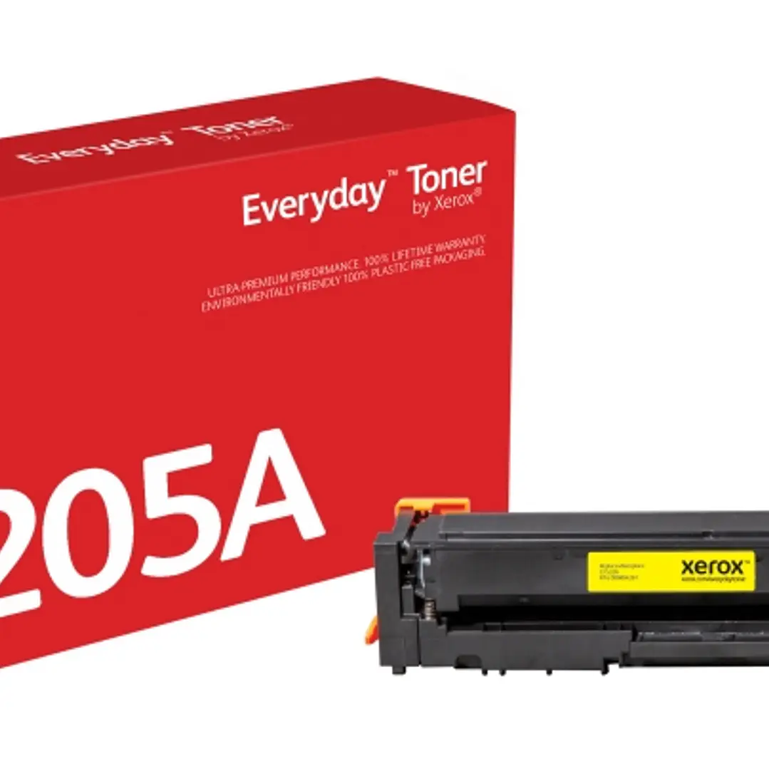 Xerox Everyday HP CF532A Amarillo Cartucho de Toner Generico - Reemplaza 205A 1