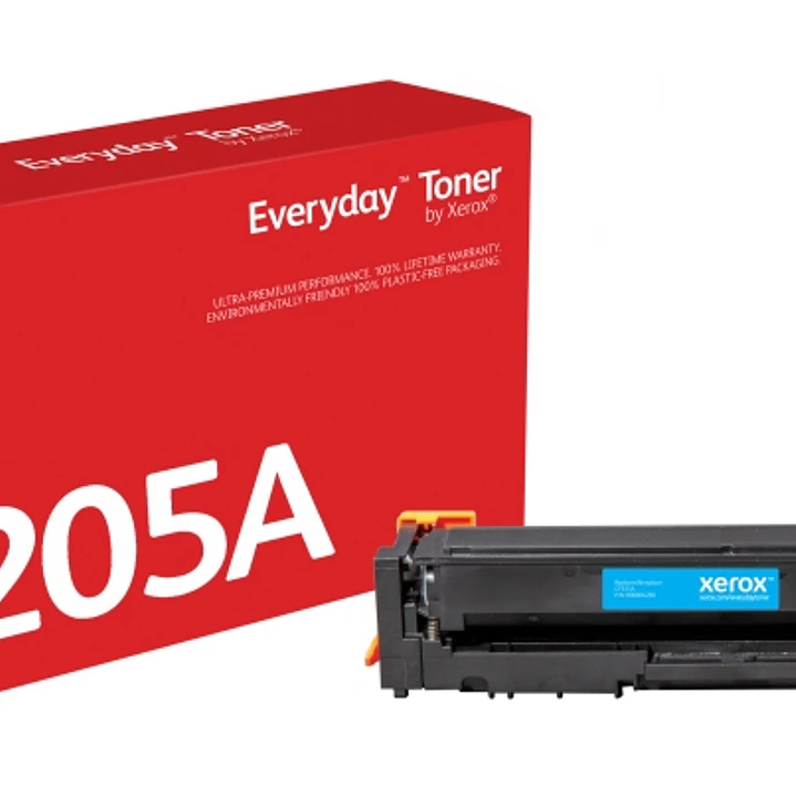 Xerox Everyday HP CF531A Cyan Cartucho de Toner Generico - Reemplaza 205A 1