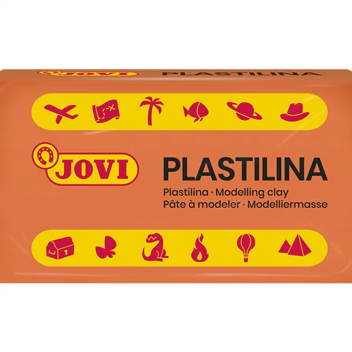 Jovi Caja de 30 Pastillas de Plastilina 50gr - Pasta Vegetal - No Endurece - sin Gluten - Inocua - Facil de Moldear - Ideal para Volumen y Moldes - Co 1