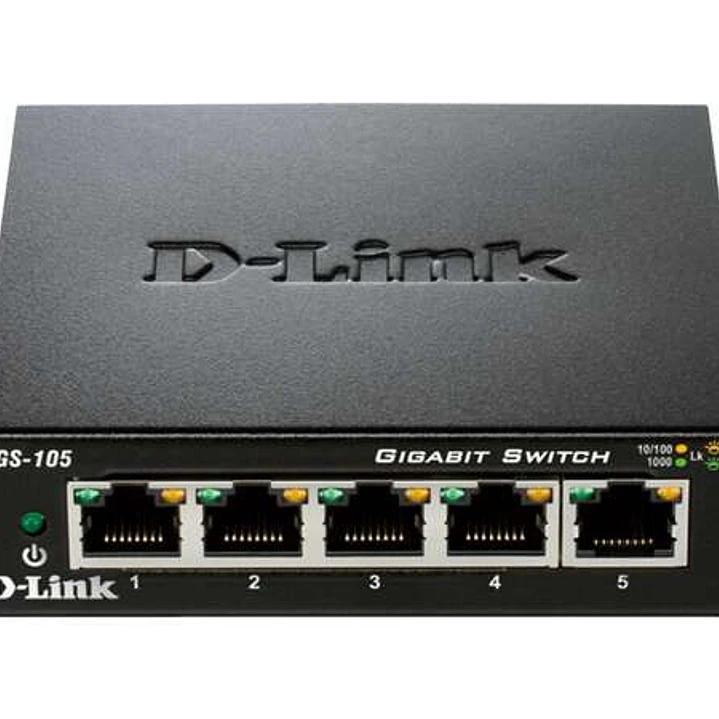 D-Link Switch 5 Puertos Gigabit 10/100/1000 Mbps 1