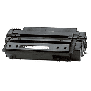 Generico HP Q7551X Negro Cartucho de Toner - Reemplaza 51X